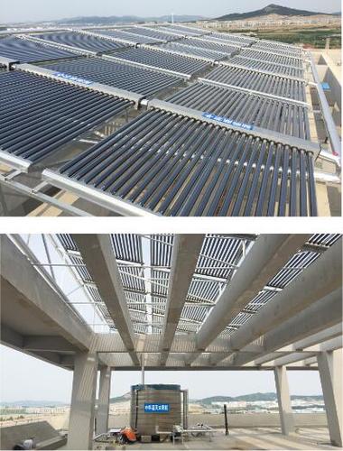 威海佳怡商務酒店8噸太陽能熱水工程