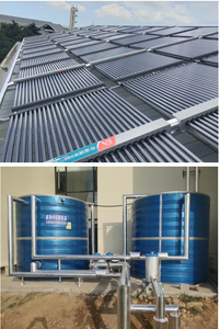 威海文登·天沐温泉15吨2套太阳能热水工程