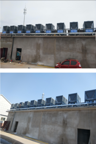 龍口·城南洗浴 150 噸儲熱熱水工程